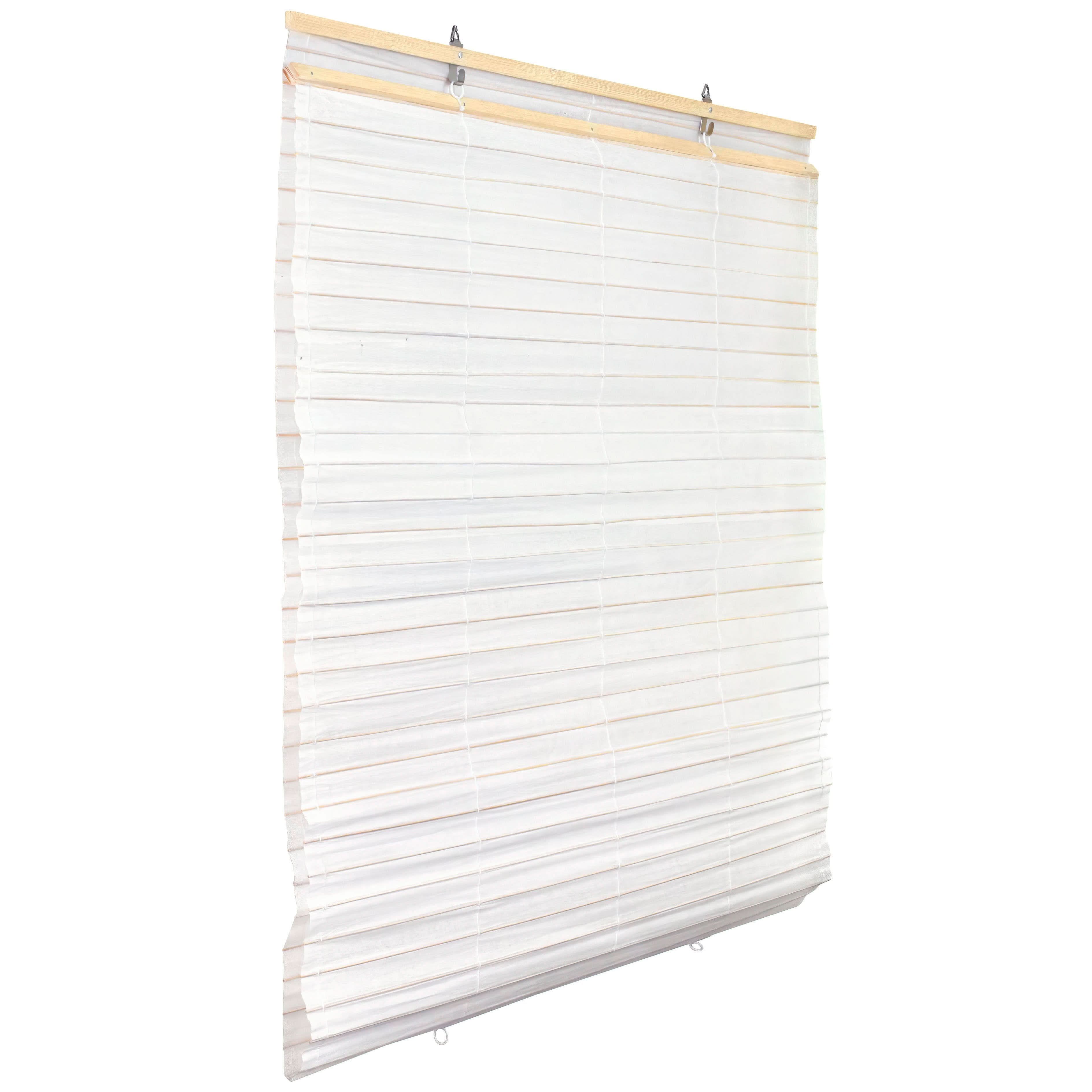 White Rice Paper Cordless Window Shade Blinds - Image 3