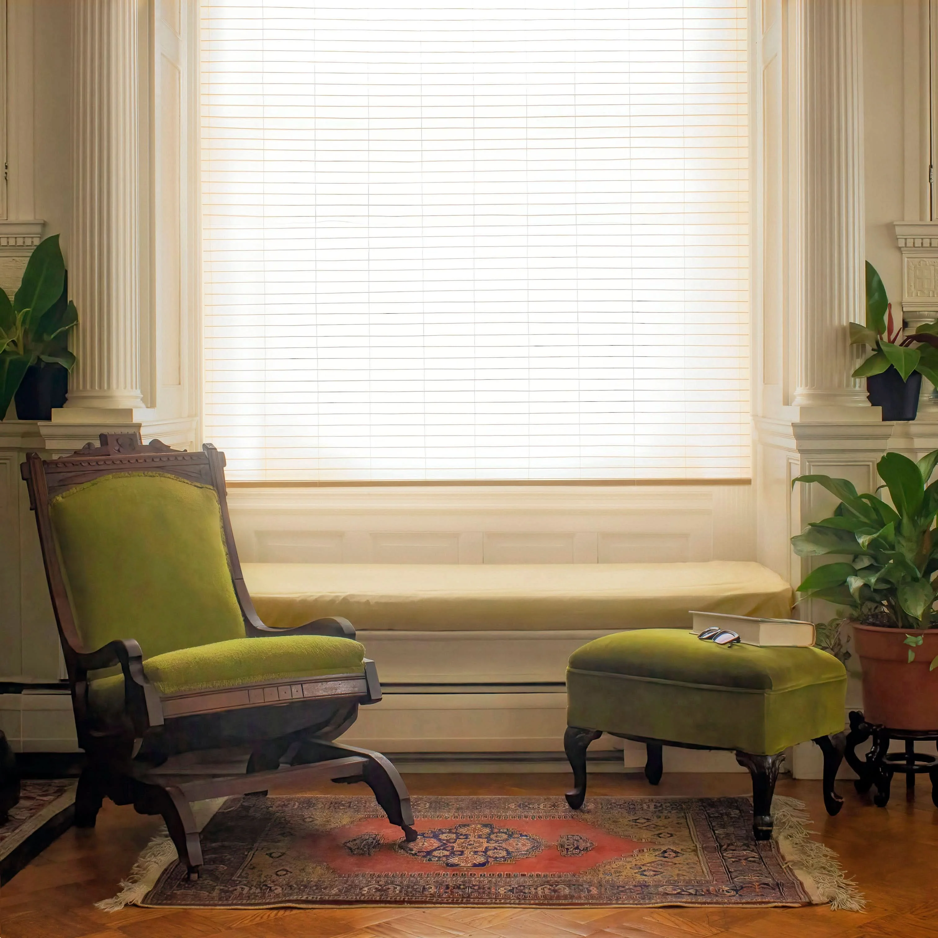 White Rice Paper Cordless Window Shade Blinds - Image 4